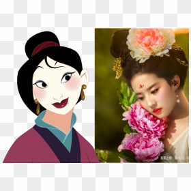 Transparent Mulan Png - Fa Mulan Disney Princess, Png Download - hairstyle png