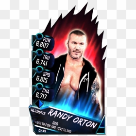 Supercard Randyorton S3 Ultimate Ringdom - Wwe Supercard Portrait Pack, HD Png Download - randy orton rko png