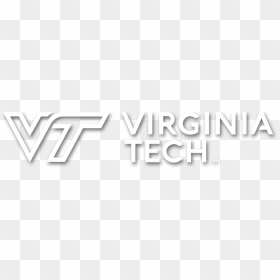 Virginia Tech - Virginia Tech White Logo, HD Png Download - virginia tech logo png