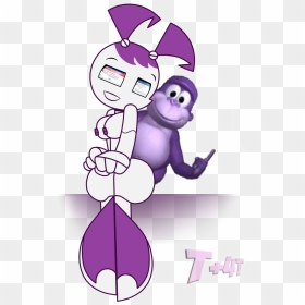 Jenny My Life As A Teenage Robot, HD Png Download - bonzi buddy png