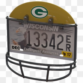 Green Bay Packers Helmet Png - Football Helmet, Transparent Png - green bay packers logo png