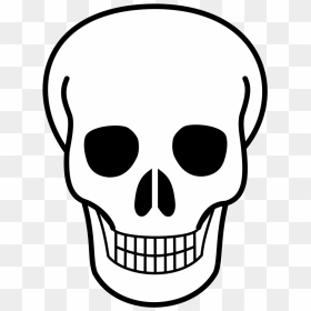 White Skull Png - Transparent Background Skull Clipart, Png Download - red skull png