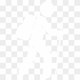 Hiker-icon - Tourists Icon, HD Png Download - hiker png