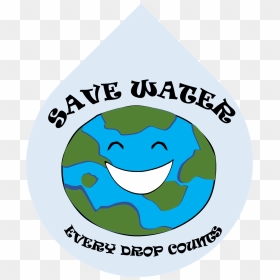 Poster On Water Conservation Clipart , Png Download - Water Conservation Clip Art, Transparent Png - save water logo png
