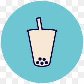 Talk Boba Logo - Logo For Milk Tea, HD Png Download - boba png