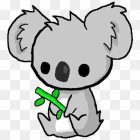 Kawaii Koala Transparent Image - Easy Cute Koala Drawing, HD Png Download - kawaii transparent png