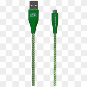 Skechers 10ft Green Cable - Skechers, HD Png Download - chevron pattern png