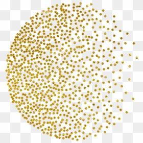 Intro Icon Golddots Circle 20200311 Smaller - Pointillism, HD Png Download - gold dots png