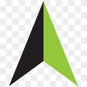Triangle, HD Png Download - north arrow architecture png