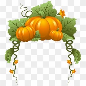 Hay Bale And Pumpkin Vector Clipart Png Freeuse Stock - Frame Clipart Pumpkin, Transparent Png - hay png