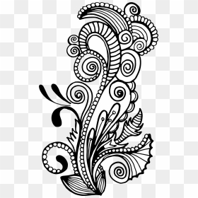 Free Hand Drawing Designs, HD Png Download - floral pattern png