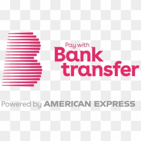 Pay With Bank Transfer American Express, HD Png Download - american express logo png