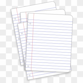 Lined Paper Clipart - Transparent Background Paper Clipart Png, Png Download - paper icon png