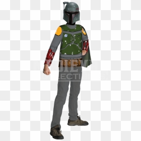 Kids Boba Fett Costume Top - Costume, HD Png Download - boba png