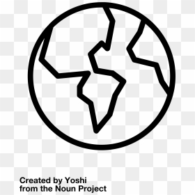 Earth Outline Vector Clipart Image - Earth Outline Png, Transparent Png - nashville skyline silhouette png