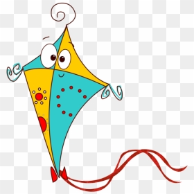Kite - Kite Cartoon Png, Transparent Png - kite png