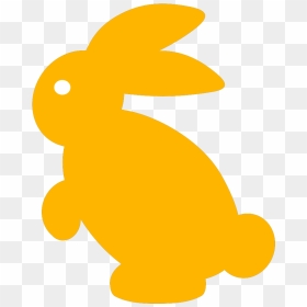 Transparent Easter Bunny Silhouette, HD Png Download - fish silhouette png