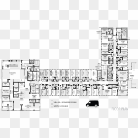 House Floorplan - Ronald Mcdonald House Plan, HD Png Download - ronald mcdonald png