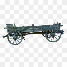 Wooden Hay Trailer - Portable Network Graphics, HD Png Download - hay png