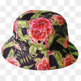 Fashion Printing Floral Pattern Bucket Hat Factory - Bucket Hat Flower Png, Transparent Png - floral pattern png