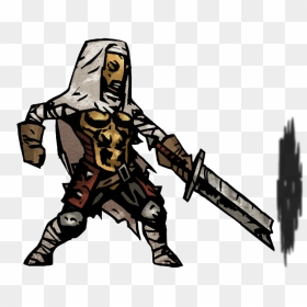 Leper Sprite Attack Chop - Darkest Dungeon Leper's Face, HD Png Download - darkest dungeon png