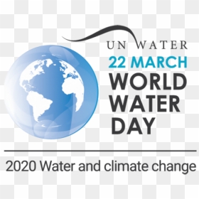 World Water Day 2020 Logo - World Water Day Logo, HD Png Download - save water logo png