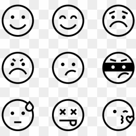 Transparent Background Facial Expression Icon, HD Png Download - whatsapp smileys png