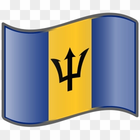 Barbados National Flag - Barbados Flag, HD Png Download - national flag png