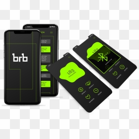 Brb Website 2 , Png Download - Smartphone, Transparent Png - brb png