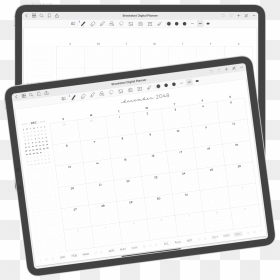 Notebook, HD Png Download - empty calendar png