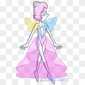 *the Pearl* a Fusion Between All The Pearls ^^ - Cartoon, HD Png Download - steven universe pearl png