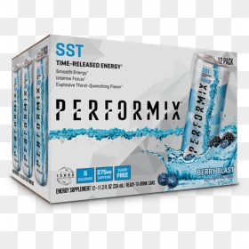 Performix Sst Time-released Energy Berry Blast , Png - Box, Transparent Png - energy blast png