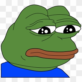 Sad Pepe Head Png - Pepe The Frog In A Suit, Transparent Png - vhv