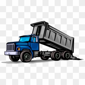 Collection Of Free Vector Truck Dump - Dump Truck Vector Png, Transparent Png - container truck png