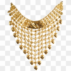 Bengali Design Gold Necklace - Traditional Bengali Gold Necklace, HD Png Download - png jewellers necklace designs