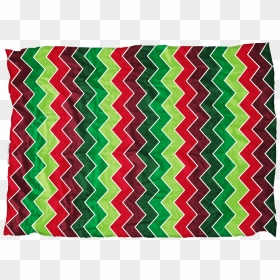 Holiday Colors In A Vibrant Chevron Pattern Provide, HD Png Download - chevron pattern png