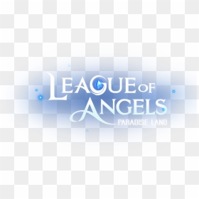 League Of Angels Paradise Land Launches On Mobile With - Calligraphy, HD Png Download - angels logo png