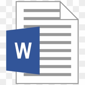 Word 2013 Document Icon - Ms Word File Icon, HD Png Download - document png