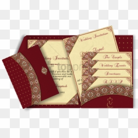 Free Png Wedding Invitation Border Designs Red Png - Shadi Card Design Png, Transparent Png - wedding border designs png