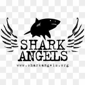 Shark Angels Logo “ - Shark Angels, HD Png Download - angels logo png
