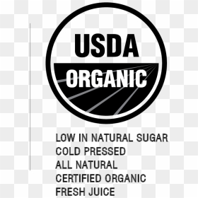 Png Organic Bottled Juice - Usda Organic, Transparent Png - organic png