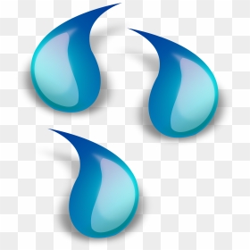 Water Drop 1 Clip Arts - Water Droplets Clip Art, HD Png Download - water drop logo png