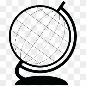 Globe Outline Png - Globe Clipart Png Black And White, Transparent Png - globe clipart png