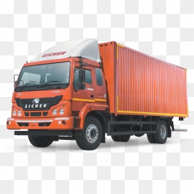 Container Eicher Lorry, HD Png Download - container truck png