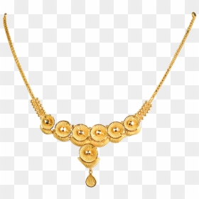 Gold Necklace Design And Price, HD Png Download - indian gold jewellery necklace sets png