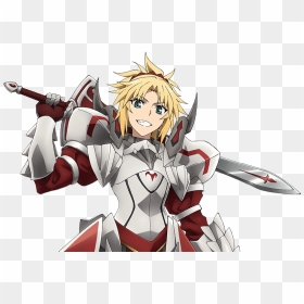 Mordred, Armor, No Helmet, How Fate/stay Night’s Saber - Fate Mordred, HD Png Download - saber png