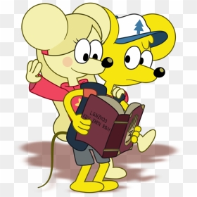 Brb, Watching Gravity Falls - Cartoon, HD Png Download - brb png