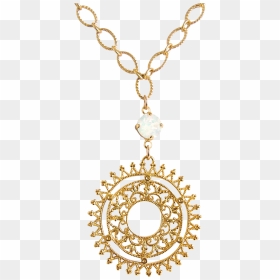 Designs By Ali Matte - Gold Pendant Clipart, HD Png Download - png jewellers necklace designs