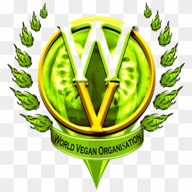 Logo Wvo - Vegan World Logo, HD Png Download - vegan png