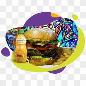 Monte O Veg Veg Burger Do Seu Jeito - Fast Food, HD Png Download - veg burger png